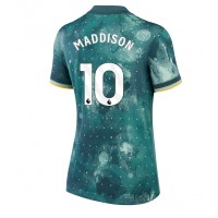 Maglia Calcio Tottenham Hotspur James Maddison #10 Terza Divisa Donna 2024-25 Manica Corta